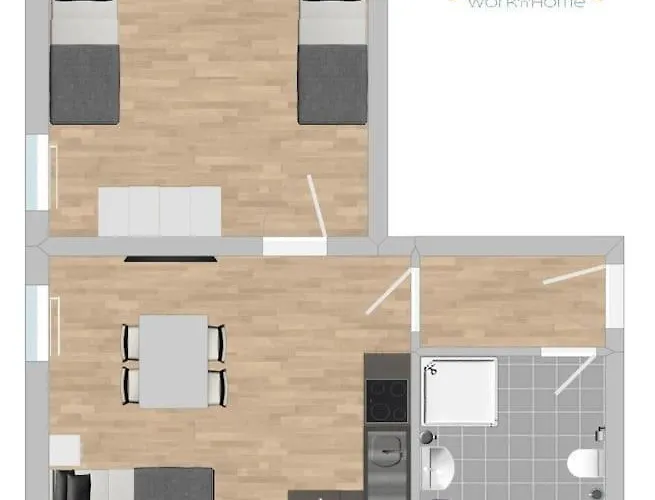 Appartement Sad503 - Praktische Monteurwohnung